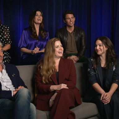 VIDEO: Cast of 'Disenchanted' attends the Disney D23 Expo