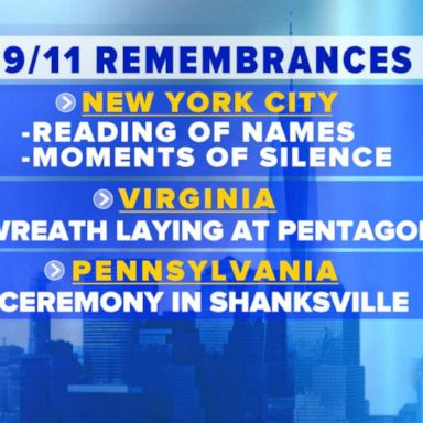 VIDEO: Anniversary of 9/11 terror attacks in US