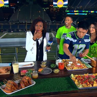 VIDEO: Chef Shota Nakajima shares super-easy Monday Night Football recipes