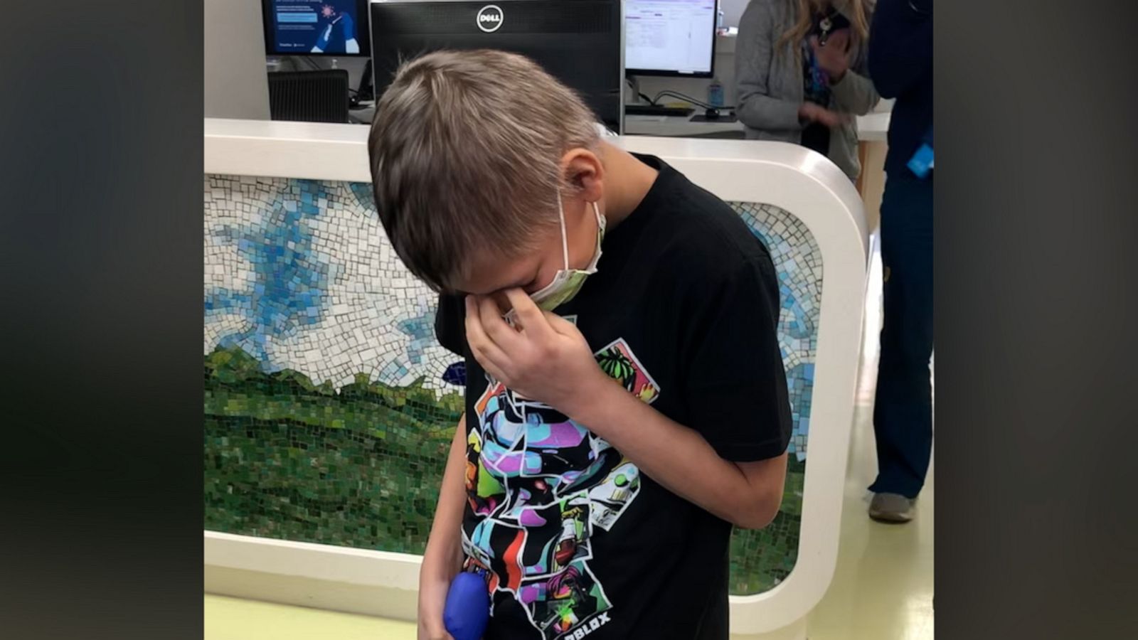 VIDEO: Boy gets special surprise at chemotherapy appointment