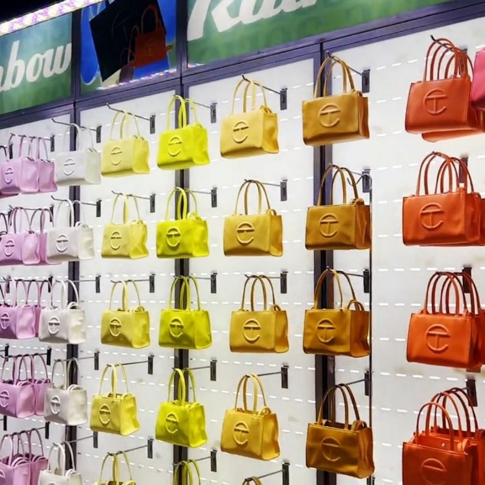 Meet the designer whose 'shopping bags' are flying off the shelf - Good  Morning America