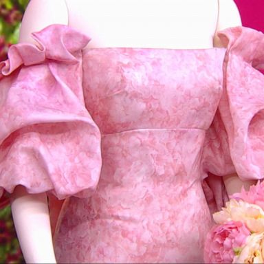 VIDEO: 'GMA' bridal boutique: brides say 'I do' to pink dresses