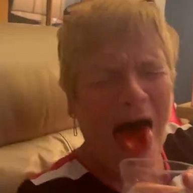 VIDEO: Woman can’t handle the heat of spicy chip