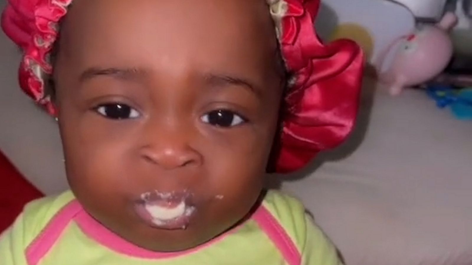 VIDEO: Baby's reaction to trying oatmeal for the first time is priceless