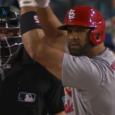 VIDEO: Albert Pujols hits home run number 700