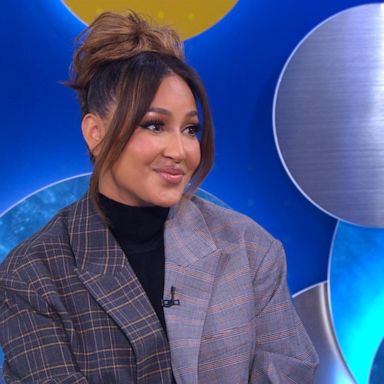 VIDEO: Adrienne Bailon dishes on parenting and upcoming projects