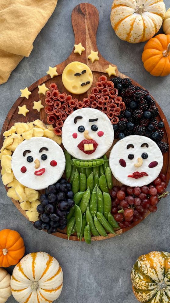 PHOTO: Cheese board expert Meg Quinn shared a simple "Hocus Pocus"-themed tray that's perfect for Halloween.