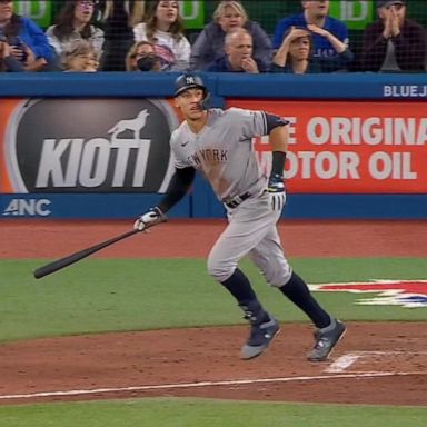 VIDEO: Yankees star Aaron Judge notches 61st home run