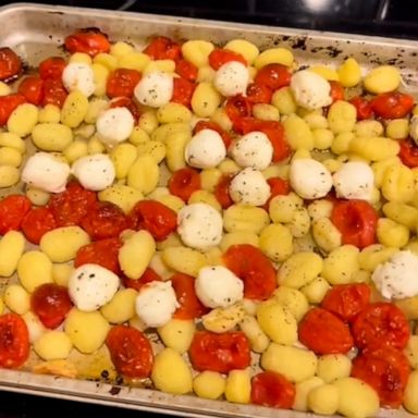 VIDEO: This 1-pan, 3-ingredient baked gnocchi is the perfect weeknight dinner recipe 