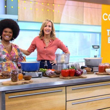 VIDEO: Author, actress and food influencer Tabitha Brown shares vegan chili recipe