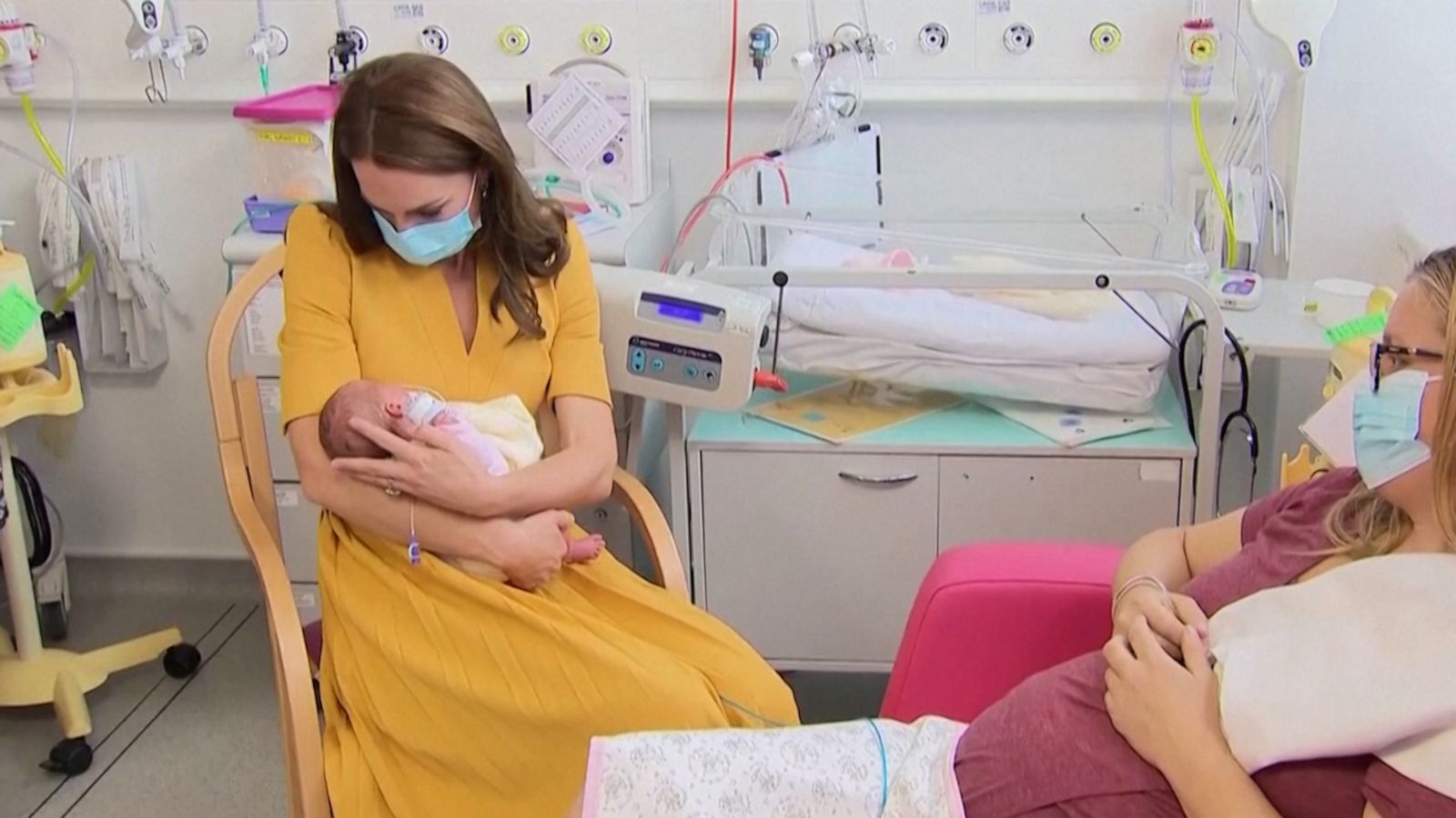 VIDEO: Princess of Wales visits maternity ward