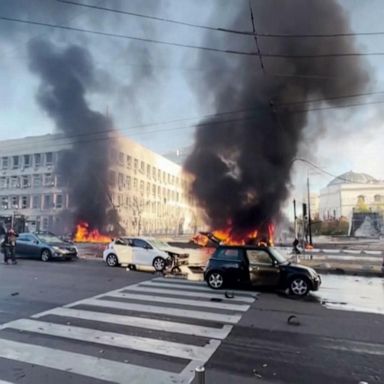 VIDEO: Russia targets civilian apartment complex in Ukraine