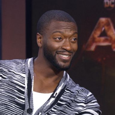 VIDEO: 'Black Adam' star Aldis Hodge talks dream role as Hawkman