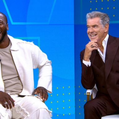 VIDEO: Pierce Brosnan and Aldis Hodge talk new film, 'Black Adam'