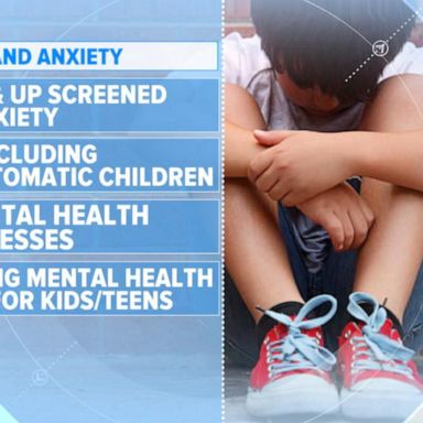 VIDEO: New guidance for kids and anxiety