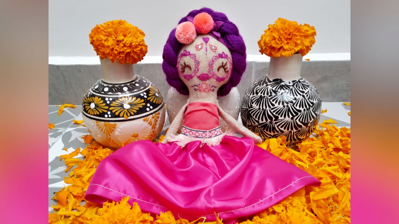 VIDEO: Dollmaker creates handmade dolls inspired by Latin cultures