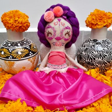 VIDEO: Dollmaker creates handmade dolls inspired by Latin cultures