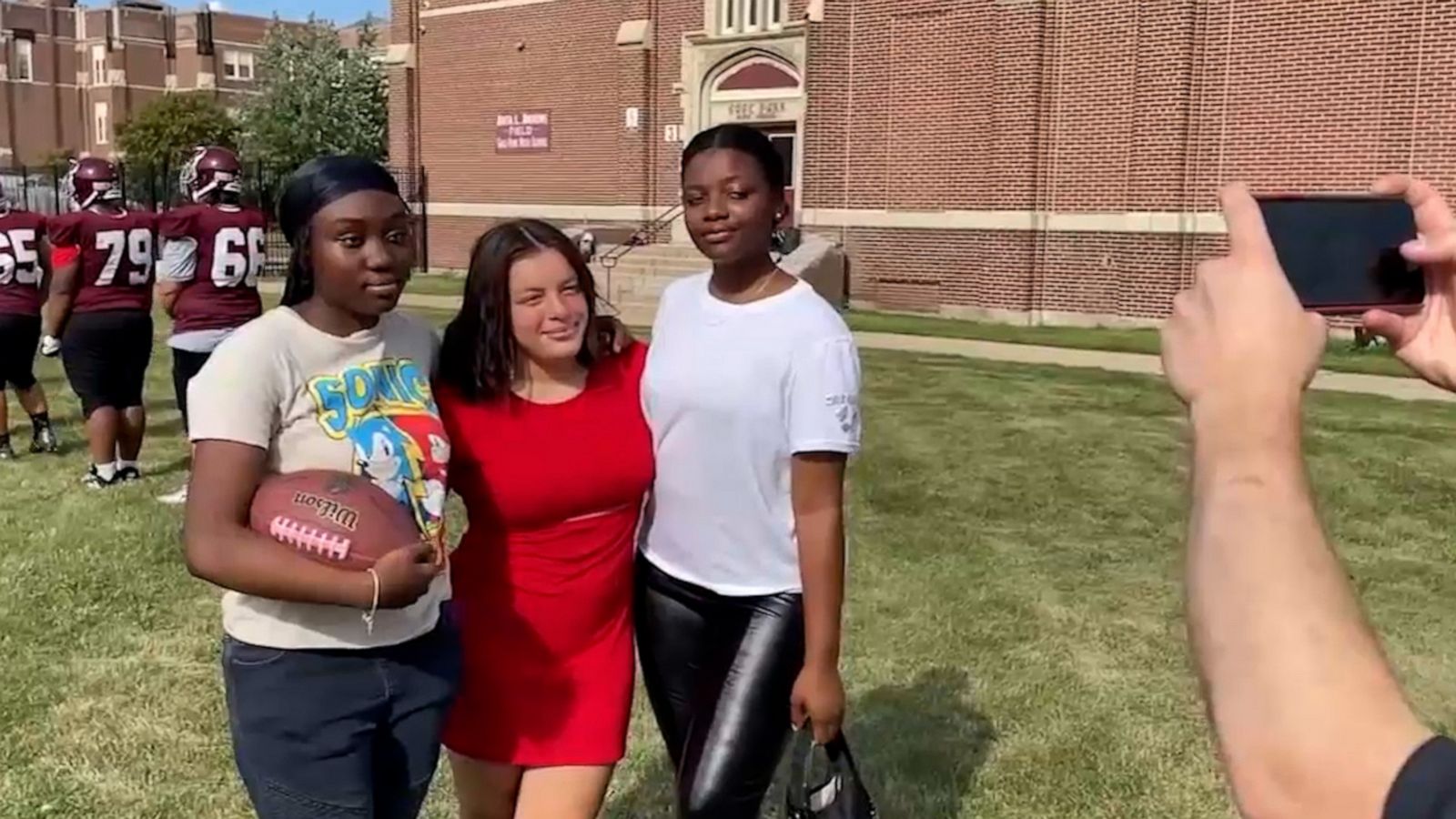 VIDEO: Female football players are changing the face of athletics at Chicago high school