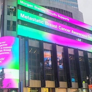 VIDEO: Thriving Pink: Buildings across the country and world light up for MBC