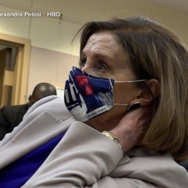 VIDEO: New video shows Nancy Pelosi and other congress members on Jan. 6.