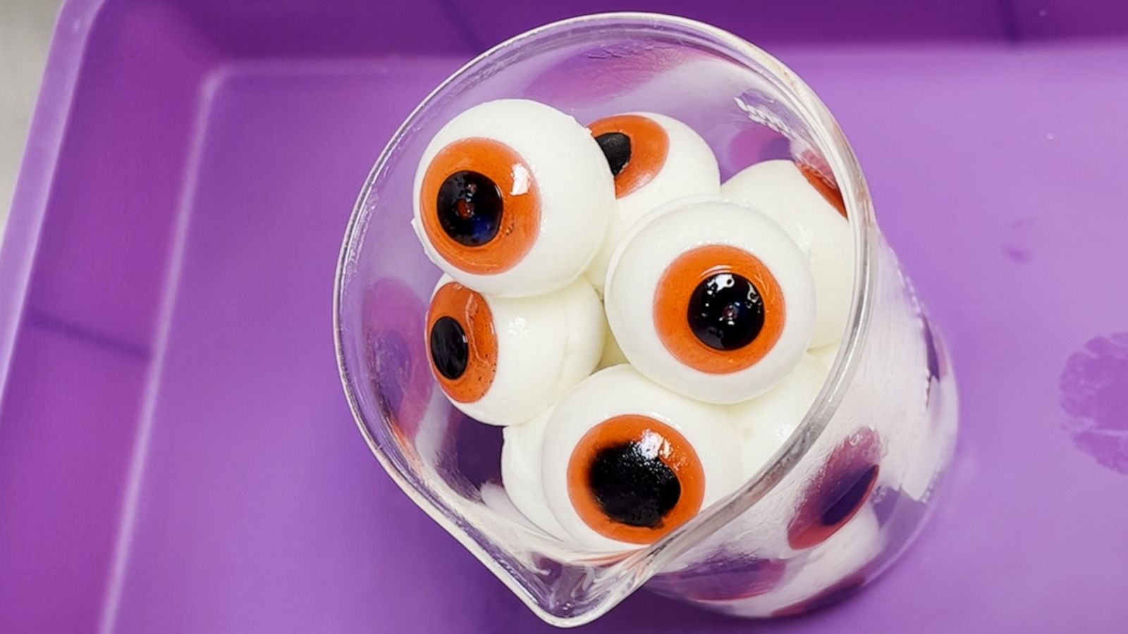 VIDEO: Up your Halloween game with these homemade gummy eyeballs