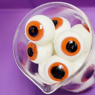 VIDEO: Up your Halloween game with these homemade gummy eyeballs 