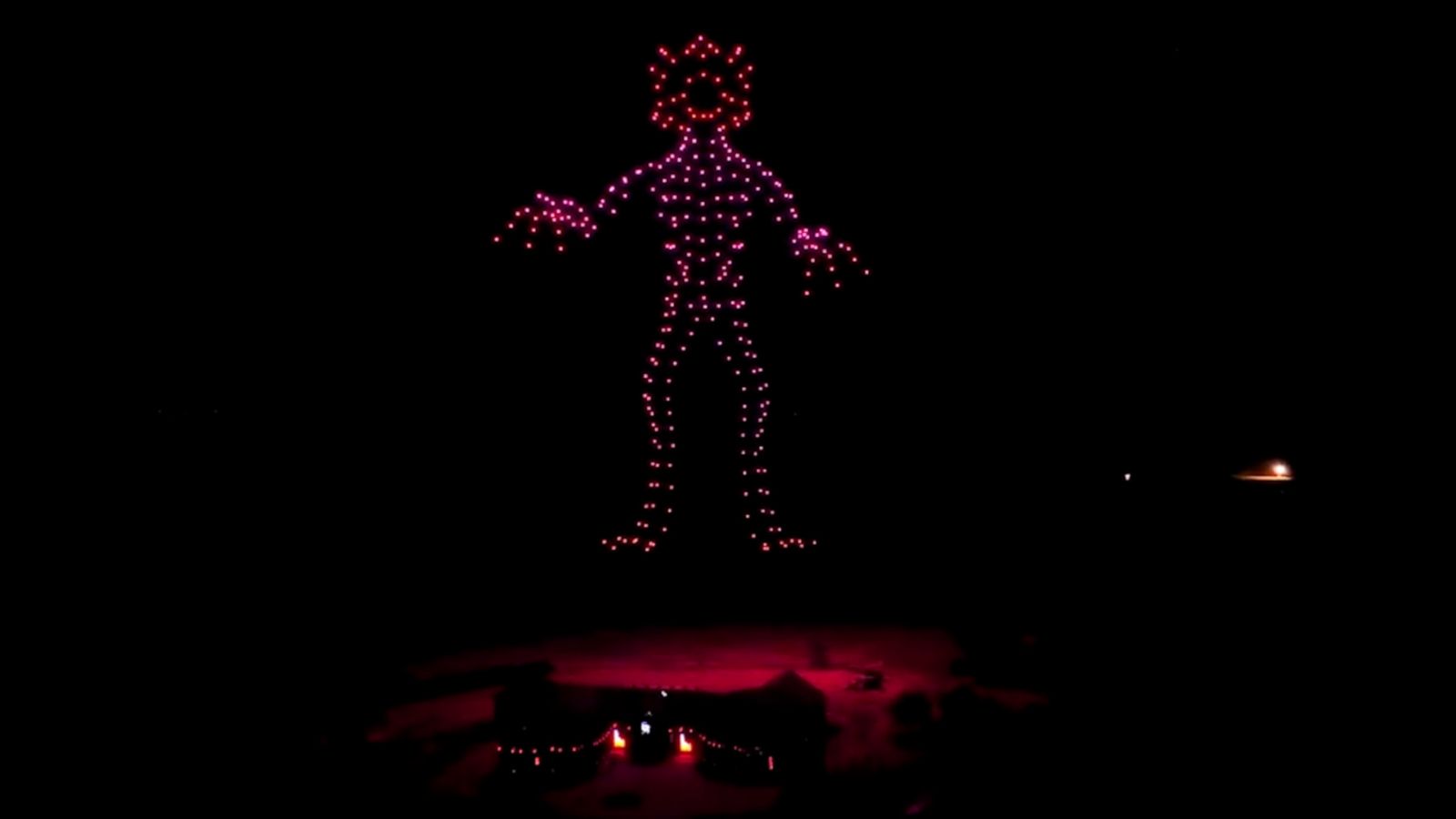 VIDEO: This Halloween light show is next level