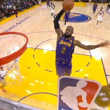 VIDEO: Lebron kicks off 20th NBA season in style