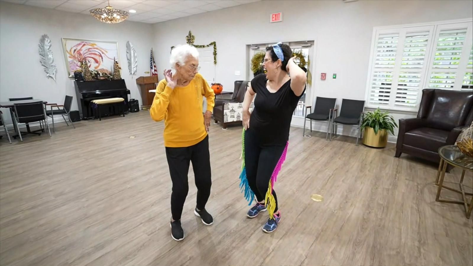 Meet the 99yearold Zumba dancing queen Good Morning America