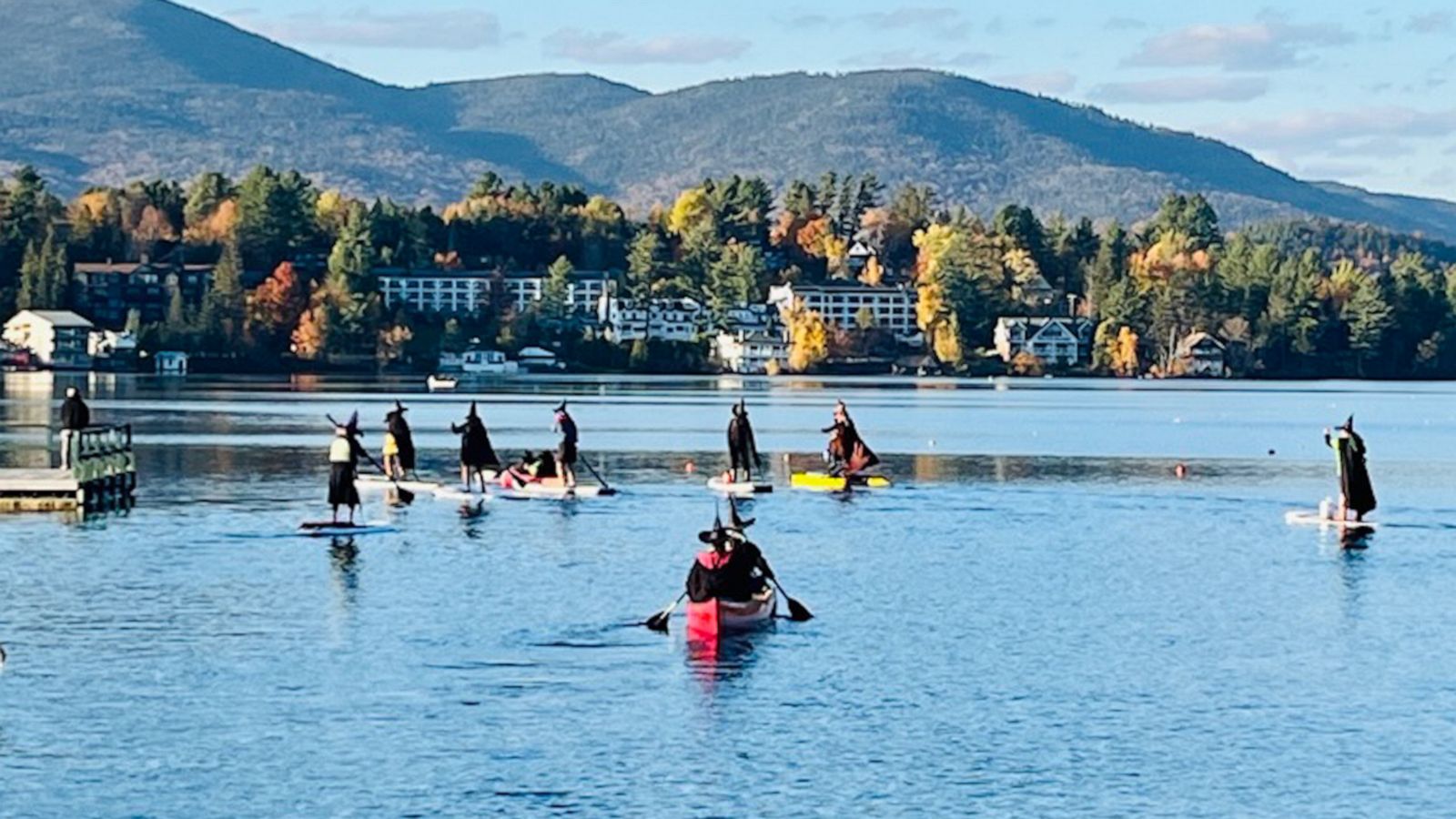 PHOTO: VIDEO: The witches are coming… by paddle board?