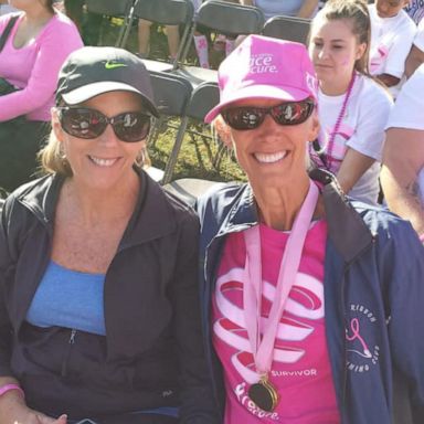 VIDEO: 3-time breast cancer survivor runs across America