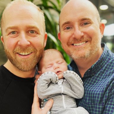 VIDEO: Watch the emotional moment dads meet their baby for the 1st time