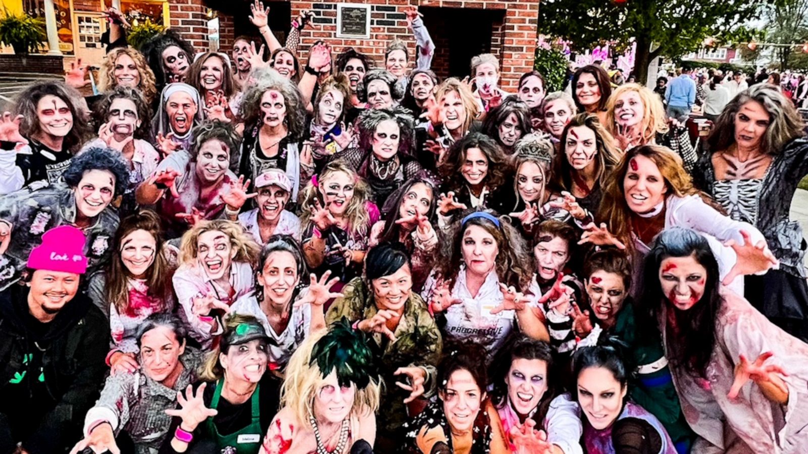 VIDEO: Moms dress as zombies, dance to ‘Thriller’ to raise breast cancer research funds