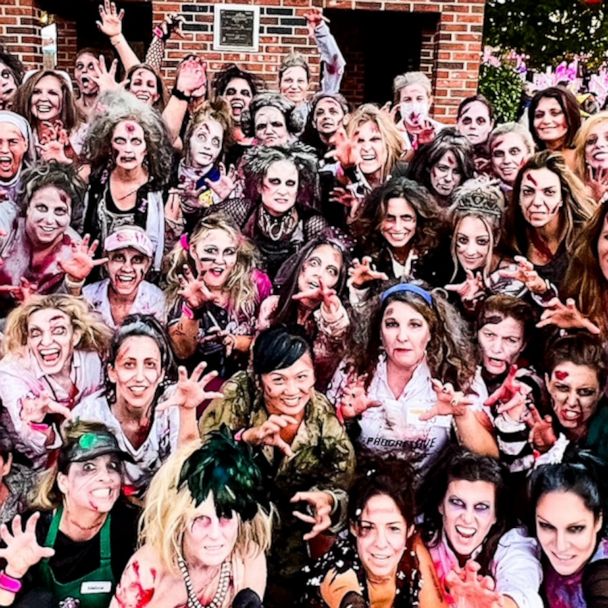 Meet the MOMbies and their epic Halloween tradition 