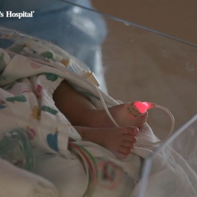 VIDEO: Inside Texas Children's Hospital as admissions surge amid triple virus threat