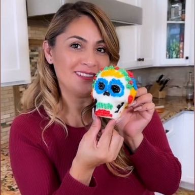 VIDEO: How to make a sugar skull for Día de los Muertos