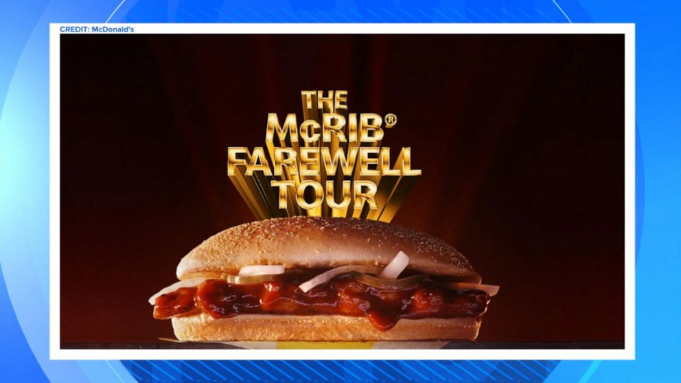 Video McDonald's announces the return of the ‘McRib’ ABC News