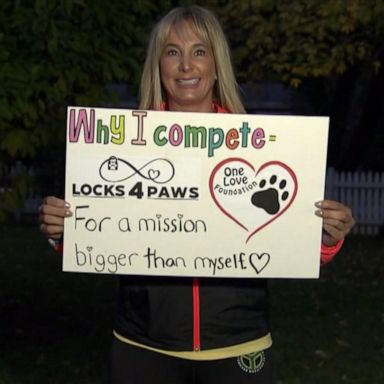 VIDEO: Marathoner runs to help animals