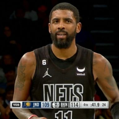 VIDEO: Brooklyn Nets star Kyrie Irving issues statement after tweet about antisemitic film