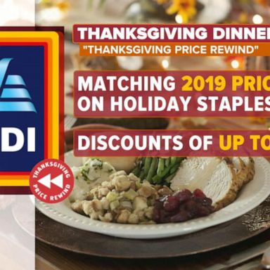 VIDEO: Aldi lowers Thanksgiving food to 2019 prices