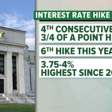 VIDEO: Federal reserve approves new 0.75 percentage point interest rate hike