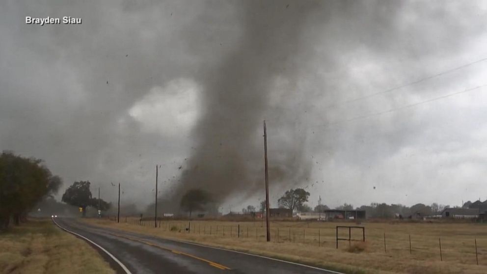 Video 18 reported tornadoes rip through south-central US - ABC News