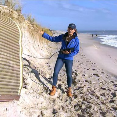 VIDEO: Battling coastal erosion on eastern seaboard