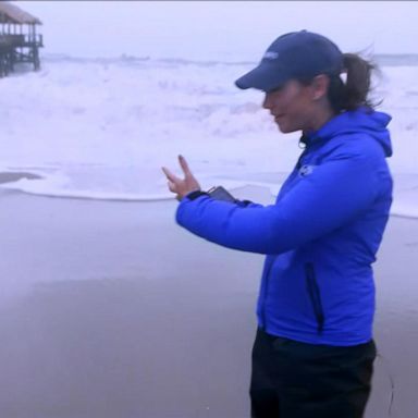 VIDEO: Nicole set to make landfall in Florida as hurricane tonight