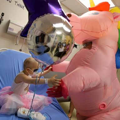 VIDEO: Little girl surprised with ‘No More Chemo’ party