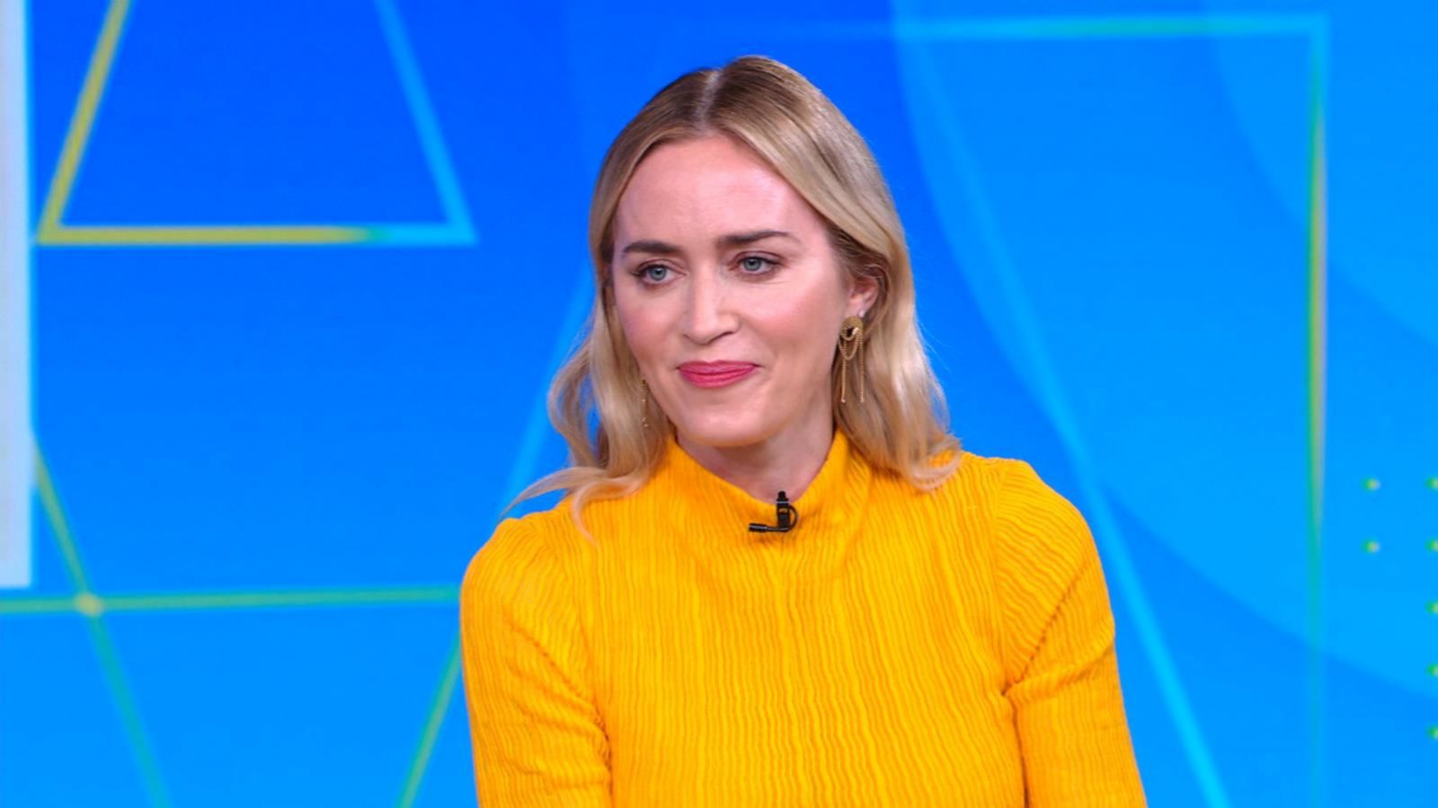 Emily Blunt talks new Western miniseries, 'The English' Good Morning