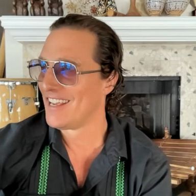 VIDEO: Matthew McConaughey, Keke Palmer share what they're grateful for this Thanksgiving