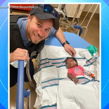 VIDEO: Police officers help save infant who stopped breathing