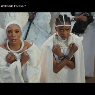 VIDEO: Highly-anticipated 'Wakanda Forever' hits theaters