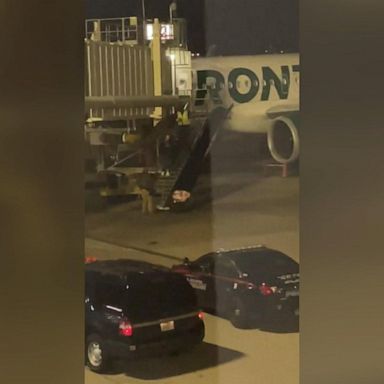 VIDEO: Emergency landing for Frontier flight